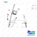 310207-13132 OHG WIRING GP;FUNCTIONAL SAFETY TIER4 D1 - parts diagram, item 3 shown - genuine Doosan / Bobcat forklift part