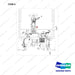 310207-13507 FCU WIRING GP;FINGERTIP SEMI TCU - full parts diagram, item 5 marked - genuine Doosan / Bobcat forklift part