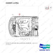 310207-13761 INTERLOCK GP;SEAT BELT INTERLOCK,GRAMMER - parts diagram, item 2 shown - genuine Doosan / Bobcat forklift part