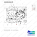 310208-00679 WIRE GROUP;NC - parts diagram, item 1 shown - genuine Doosan / Bobcat forklift part