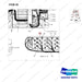 310401-01408 BATTERY ROLL IN OUT , COOLING FAN - WIRE & PANEL GP - parts diagram, item 25 shown - genuine Doosan / Bobcat forklift part