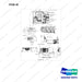 310401-01413 BATTERY ROLL IN OUT , COOLING FAN - WIRE & PANEL GP - full parts diagram, item 30 marked - genuine Doosan / Bobcat forklift part