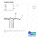 310401-02538 REAR VIEW CAMERA GP;CHANGEOVER AR - parts diagram, item 3 shown - genuine Doosan / Bobcat forklift part