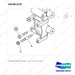 34CM1270 ALTERNATOR MOUNTING - parts diagram, item 9 shown - genuine Doosan / Bobcat forklift part