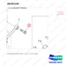 36CM1245 ALTERNATOR MOUNTING - parts diagram, item 1 shown - genuine Doosan / Bobcat forklift part