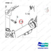 400202-00265C EXHAUST MANIFOLD - parts diagram, item 1-4 shown - genuine Doosan / Bobcat forklift part