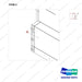 400206-00313 RADIATOR ASSY;D160S T-2 ODB COOLING MODU - parts diagram, item 2 shown - genuine Doosan / Bobcat forklift part