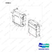 400206-01052 RADIATOR ASSY;OPEN CORE_D25S-9 - full parts diagram, item 2 marked - genuine Doosan / Bobcat forklift part