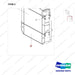 400206-01063 RADIATOR ASSY;OPEN CORE, D40S-9 - parts diagram, item 2 shown - genuine Doosan / Bobcat forklift part