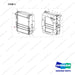 400206-01089 RADIATOR ASSY;D160S-9 - full parts diagram, item 3 marked - genuine Doosan / Bobcat forklift part