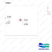 400315-00161 ADJUSTER;ARMREST GP - parts diagram, item 2 shown - genuine Doosan / Bobcat forklift part