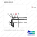 400321-00171 CYLINDER,PRIMARY;FFT-PRI 4500 - parts diagram, item 4 shown - genuine Doosan / Bobcat forklift part