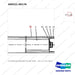 400321-00176 CYLINDER,SECONDARY;FFT-SEC 5000 - parts diagram, item 1 shown - genuine Doosan / Bobcat forklift part