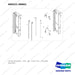 400321-00661 Lift Gp-Secondary - STD  - RH  - 2.0/2.5 Ton - full parts diagram - genuine Doosan / Bobcat forklift part