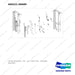 400321-00689 Lift Gp-Secondary - FFL  - LH  - 2.0/2.5 Ton - full parts diagram - genuine Doosan / Bobcat forklift part
