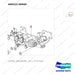 400322-00049 CONTROL GROUP,BRAKE - parts diagram, item 1 shown - genuine Doosan / Bobcat forklift part