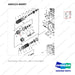 400323-00097 Transmission - Part 1 of 2 - parts diagram, item 7 shown - genuine Doosan / Bobcat forklift part