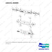 400331-00089 AXLE ASSY,STEER;W/O SENSOR,14/16TON - full parts diagram, item 31 marked - genuine Doosan / Bobcat forklift part