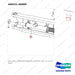 400331-00089 AXLE ASSY,STEER;W/O SENSOR,14/16TON - parts diagram, item 31 shown - genuine Doosan / Bobcat forklift part
