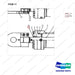 400334-00084 CYLINDER ASSY,TILT - parts diagram, item 11 shown - genuine Doosan / Bobcat forklift part