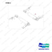 400334-00516 TILT CYLINDER GROUP, 5/9 - full parts diagram, item 2 marked - genuine Doosan / Bobcat forklift part