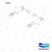 400334-00620 TILT CYLINDER GROUP, 6/8 - full parts diagram, item 1 marked - genuine Doosan / Bobcat forklift part