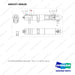 400337-00628 CYLINDER,PRIMARY;MFH5150 - full parts diagram, item 2 marked - genuine Doosan / Bobcat forklift part