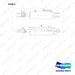 400337-01424 CYLINDER ASSY,TILT - full parts diagram, item 2 marked - genuine Doosan / Bobcat forklift part