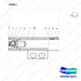 400337-01433 CYLINDER,SECONDARY - parts diagram, item 2 shown - genuine Doosan / Bobcat forklift part