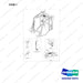 400401-00412 CABIN;ASSEMBLY PART - full parts diagram, item 7 marked - genuine Doosan / Bobcat forklift part
