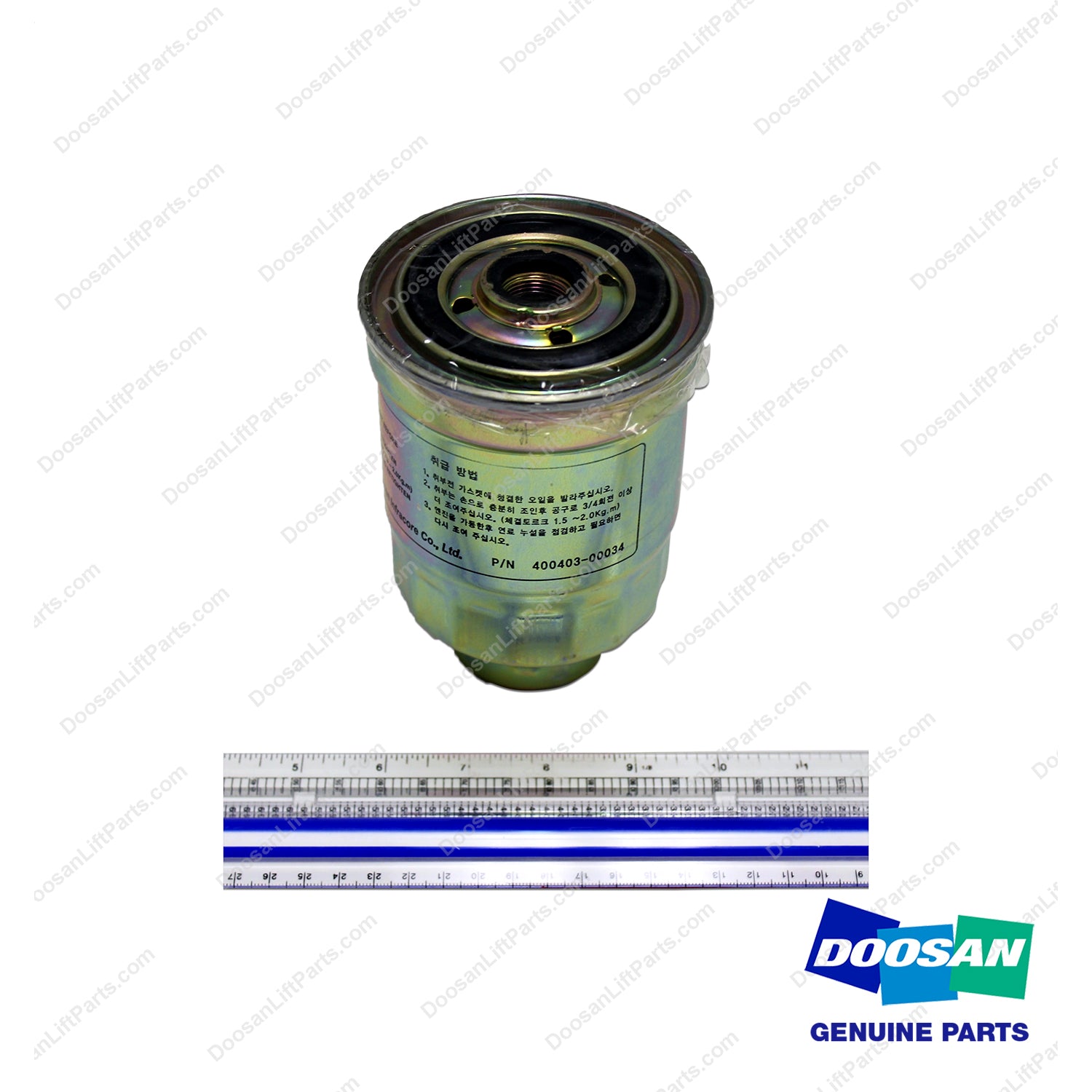 Filter,Fuel - Doosan Forklift Part 400403-00034