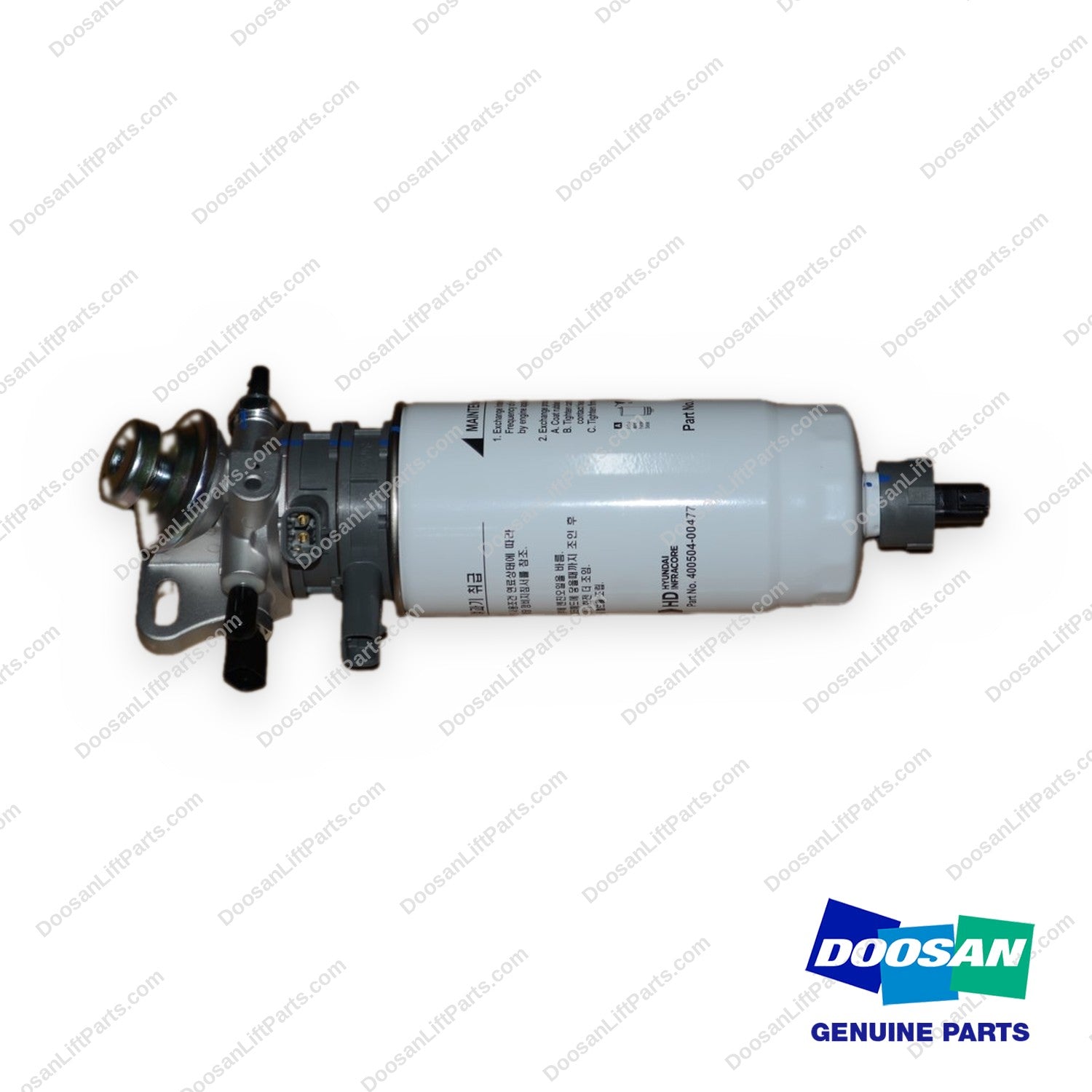 400403-00758C - New Fuel Filter DM03 Fuel Filter Assembly - OEM Doosan Daewoo Bobcat