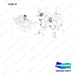 400403-00966 FUEL SYSTEM GP;D25S-9 - full parts diagram, item 16 marked - genuine Doosan / Bobcat forklift part