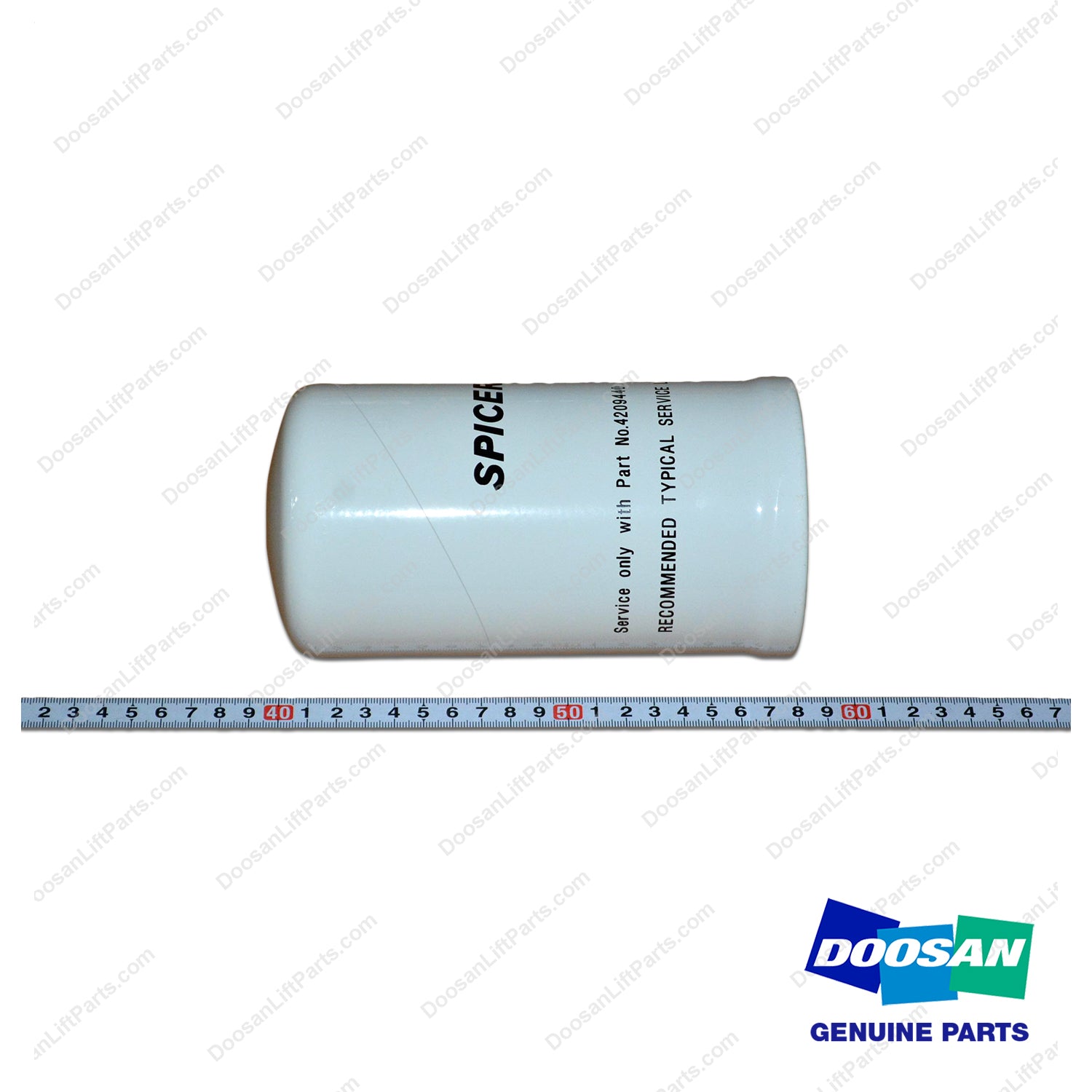 Filter,Oil;transmission - Doosan Forklift Part 400405-00034