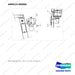 400415-00066 PRE CLEANER GP - full parts diagram, item 1 marked - genuine Doosan / Bobcat forklift part