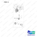 400504-00378 AIR CLEANER,2-2.5T - full parts diagram, item 1-2 marked - genuine Doosan / Bobcat forklift part