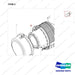 400504-00458 CLEANER ASSY,AIR;D25S-9 - parts diagram, item 2 shown - genuine Doosan / Bobcat forklift part
