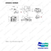 400602-00868 VALVE - full parts diagram, item 34 marked - genuine Doosan / Bobcat forklift part