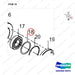 400602-01201 TRANSMISSION-SX(YQXD30D)  2 - parts diagram, item 18 shown - genuine Doosan / Bobcat forklift part