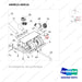400815-00016 Air Conditioner Gp - parts diagram, item 4 shown - genuine Doosan / Bobcat forklift part