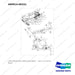 400914-00241 LINE GROUP;MAST OPER,D160,ODB,T- - full parts diagram, item 1 marked - genuine Doosan / Bobcat forklift part