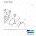 401002-01967 CONTROL GROUP,BRAKE;EM-BRAKE(P) - parts diagram, item 5 shown - genuine Doosan / Bobcat forklift part