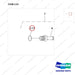 401002-02371 JOINT ASSY;WG3800 PN DF; ACCESSORIES AND - parts diagram, item 2-01 shown - genuine Doosan / Bobcat forklift part