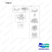 401002-02680 VALVE,MAIN CONTROL;2SEC - full parts diagram, item 41 marked - genuine Doosan / Bobcat forklift part
