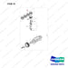 401004-00251 CRANKSHAFT GROUP;PISTON GROUP - full parts diagram, item 10 marked - genuine Doosan / Bobcat forklift part