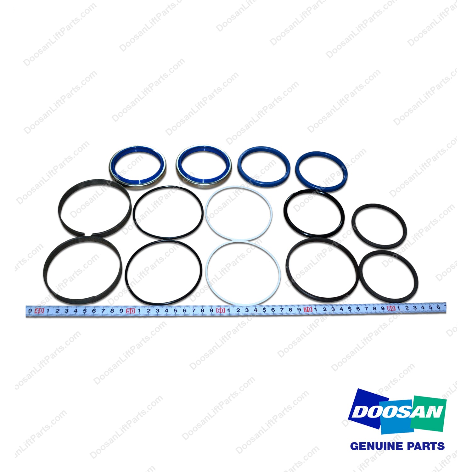 Seal Kit;power Steer Cyl - Doosan Forklift Part 401107-00529
