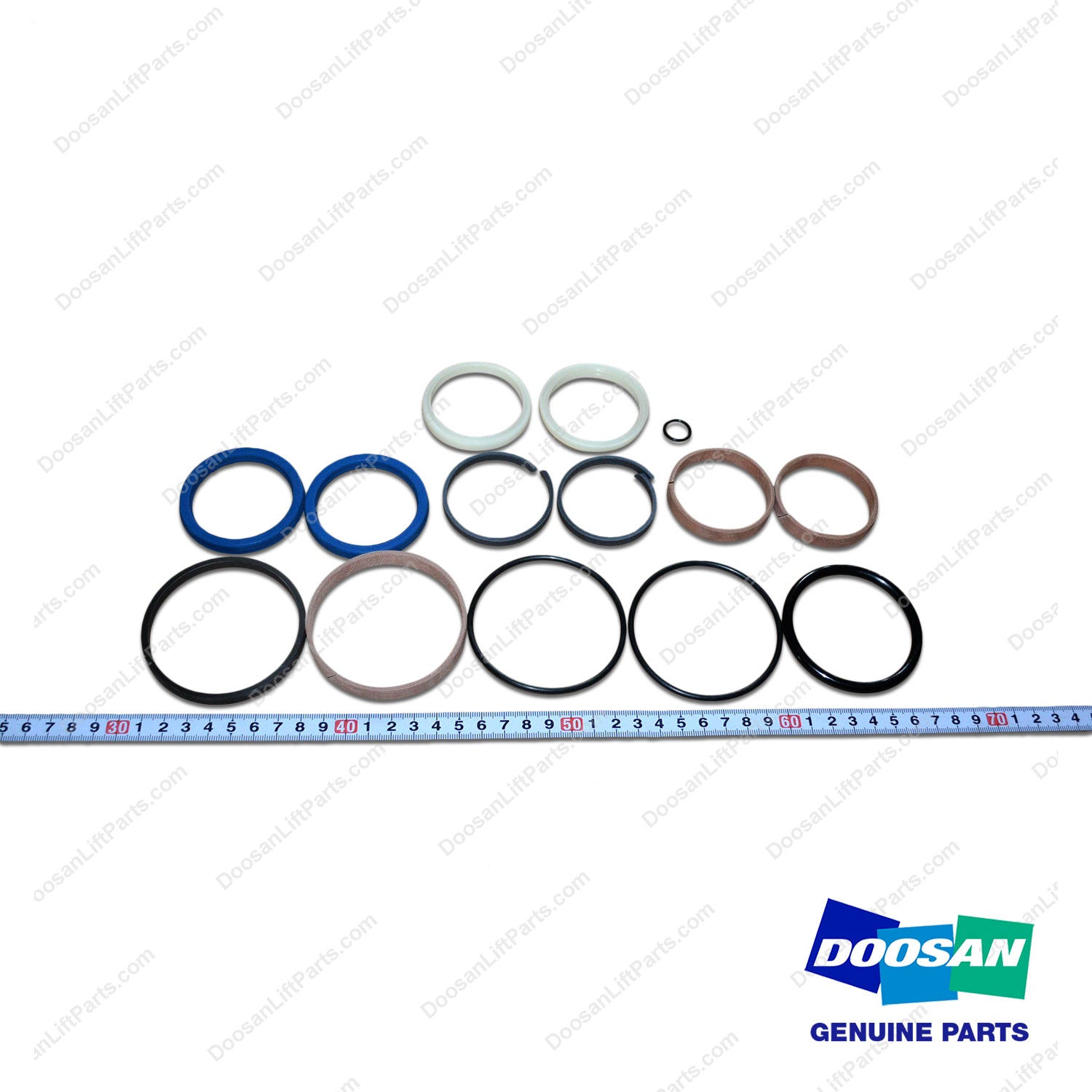 Seal Kit;steer Cyl - Doosan Forklift Part 401107-00837