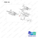 401107-02818 FLOOR PLATE GP;OVHG D25S-9 - full parts diagram, item 1-02 marked - genuine Doosan / Bobcat forklift part