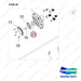 401107-02991 HUB ASSY - parts diagram, item 20 shown - genuine Doosan / Bobcat forklift part
