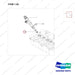 401109-00261 GROUP;FUEL INJECTOR - parts diagram, item 1-02 shown - genuine Doosan / Bobcat forklift part